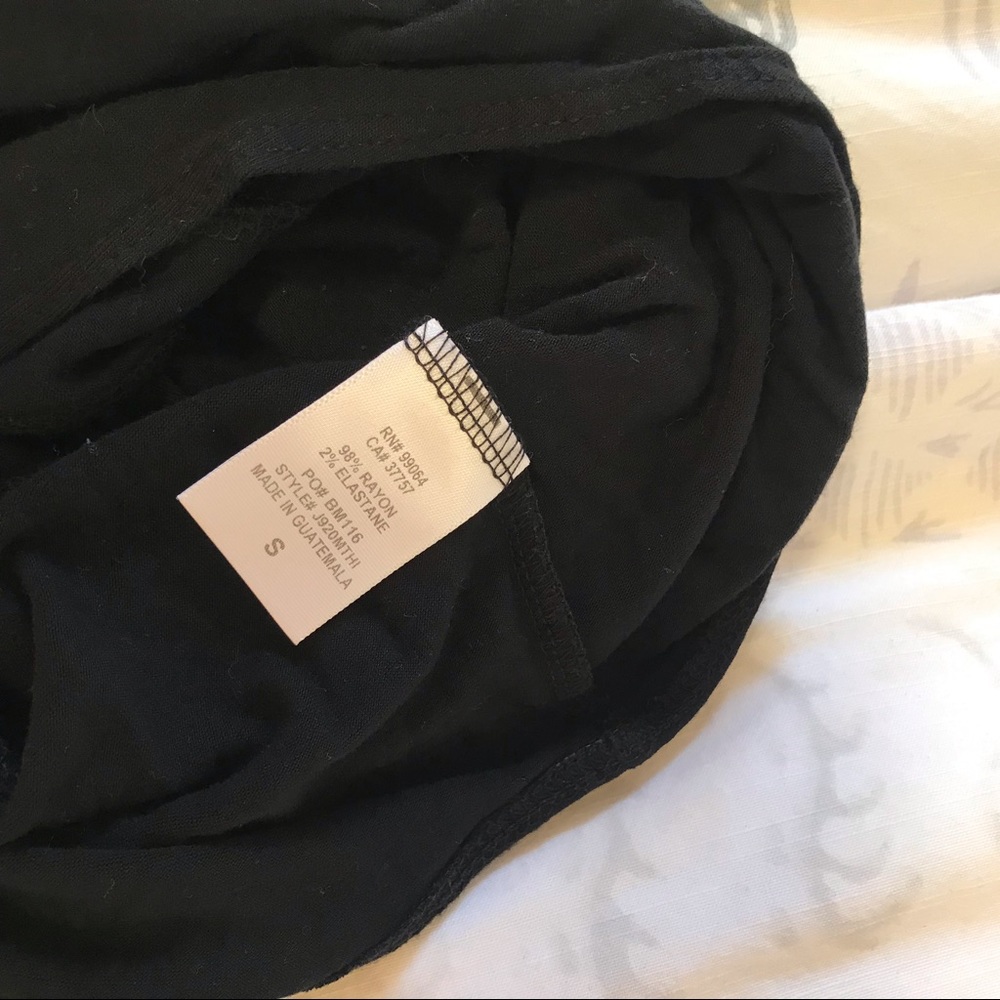 Billabong, boat neck, black, open back, bodysuit - Picture 4 of 4